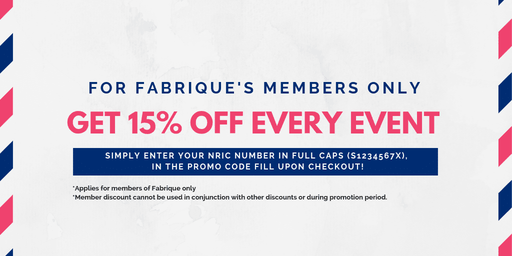 15% Event Member Discount