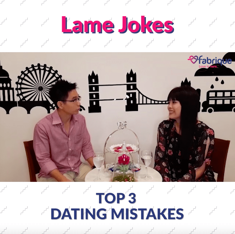 Top 3 Dating Mistakes You Should Avoid