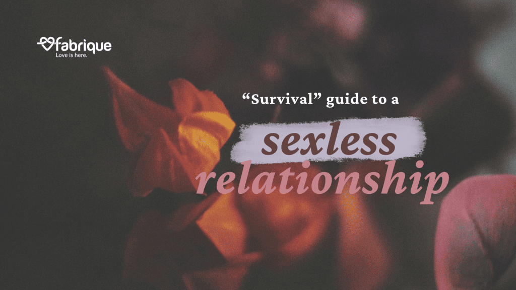 “Survival” guide to a sexless relationship banner