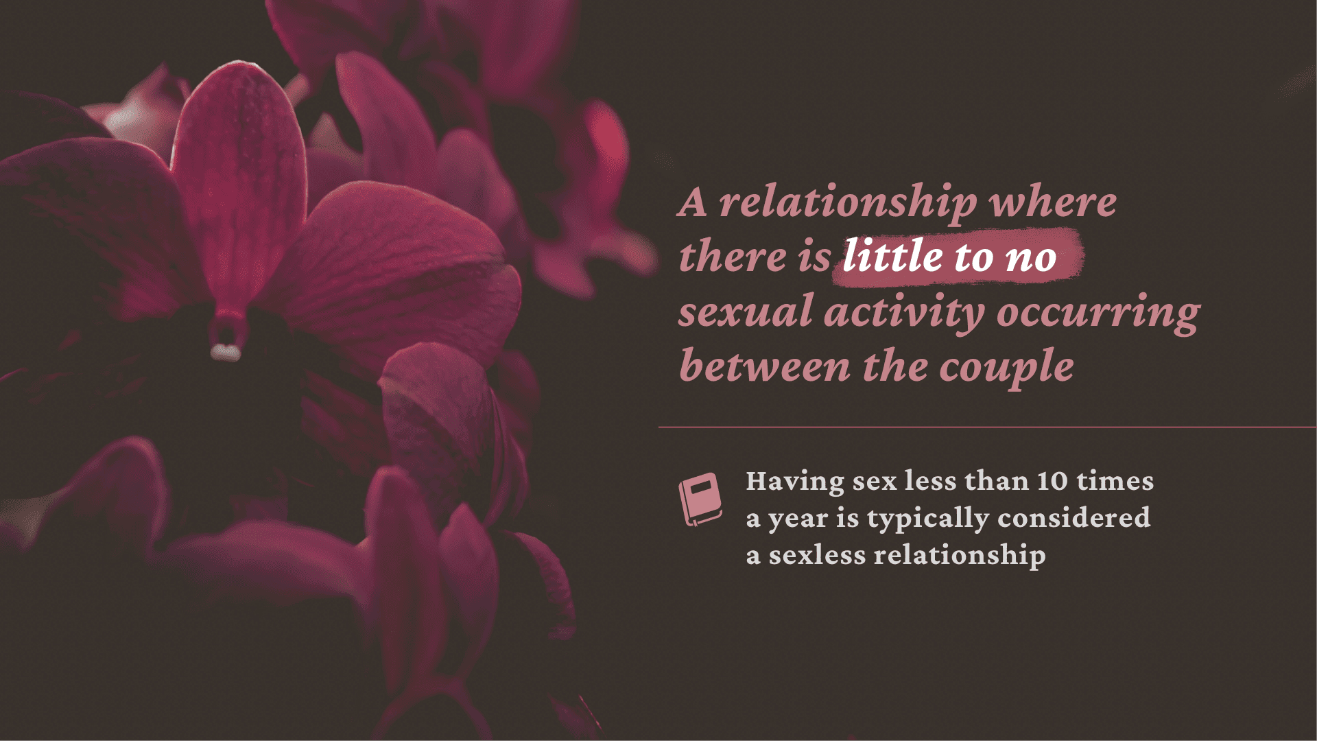 “Survival” guide to a sexless relationship | Fabrique