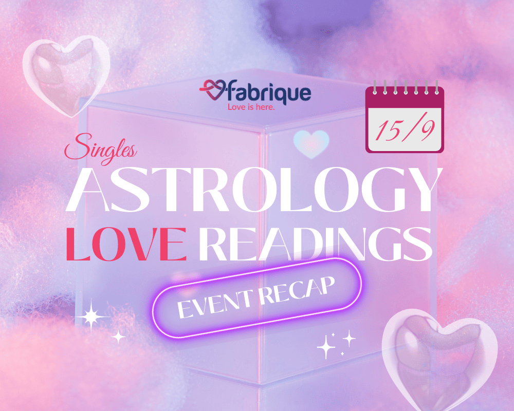 Singles Astrology Love Reading event recap session 2 banner