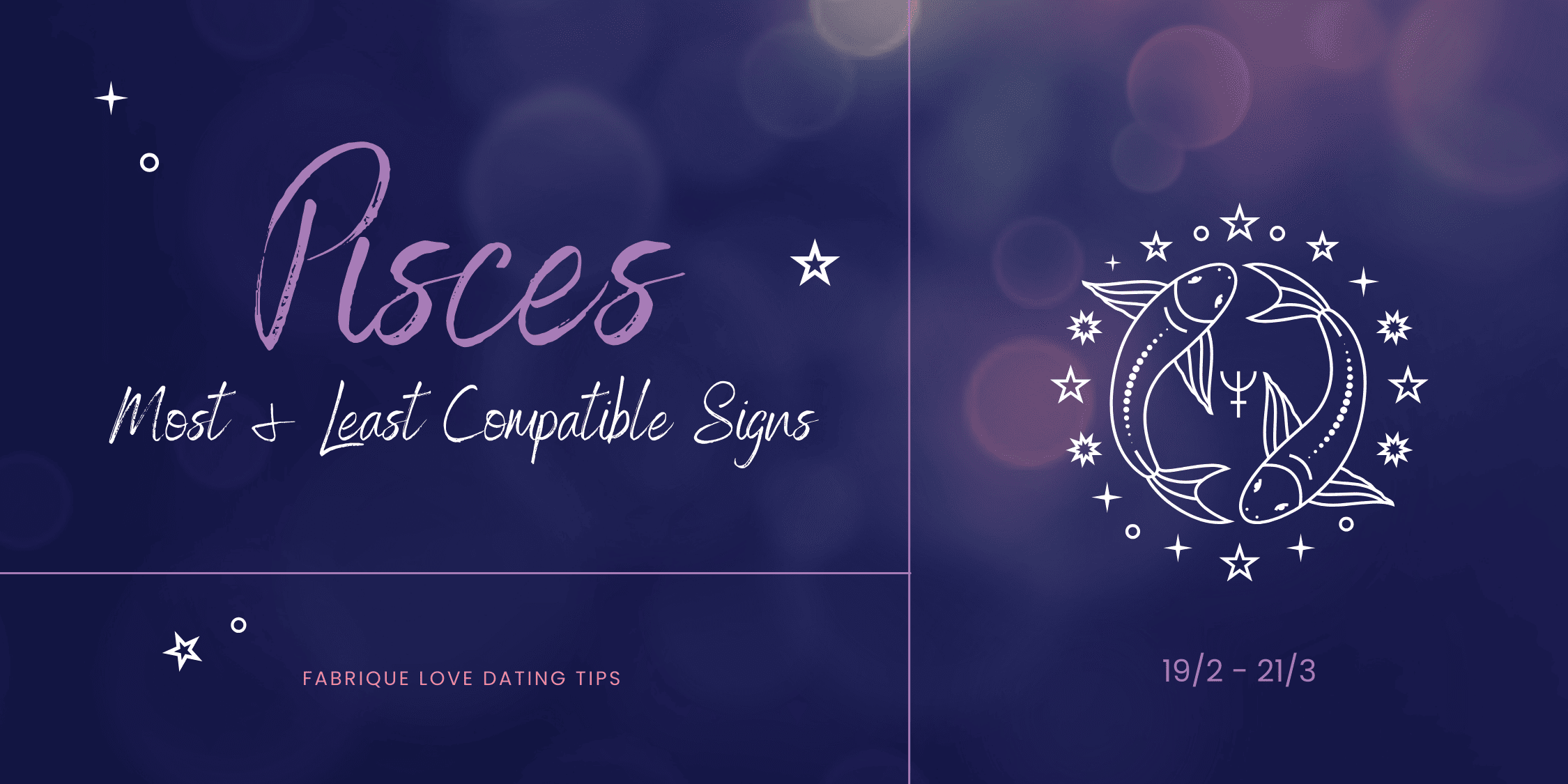 Pisces Compatibility banner