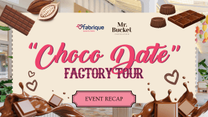 chocoDATE factory tour recap banner