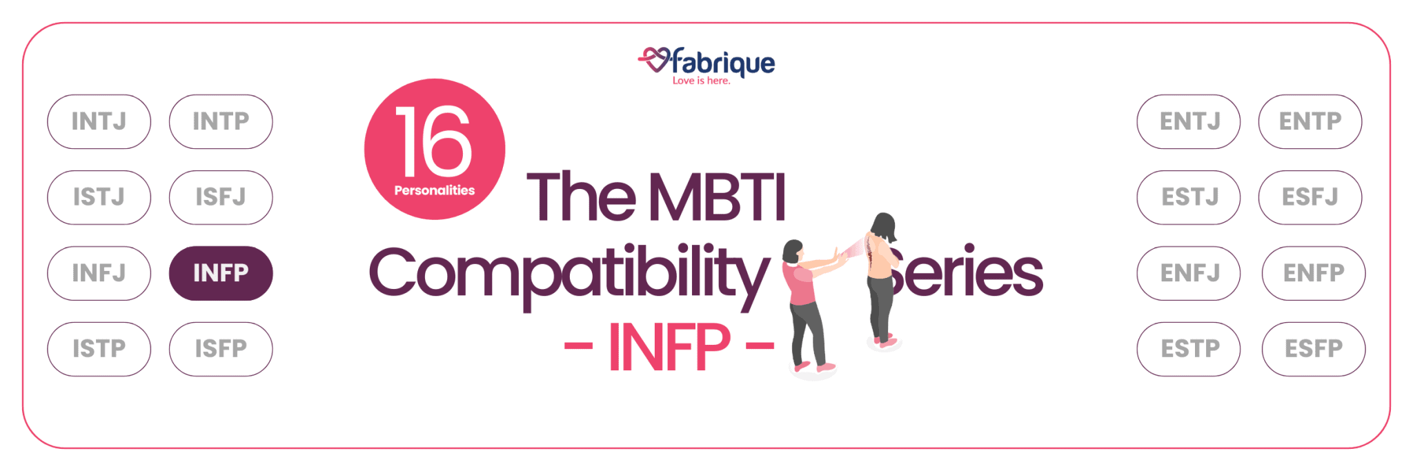 INFP Compatibility - Most & Least Compatible MBTI Types | Fabrique