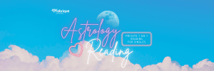 Astrology love reading banner 2025